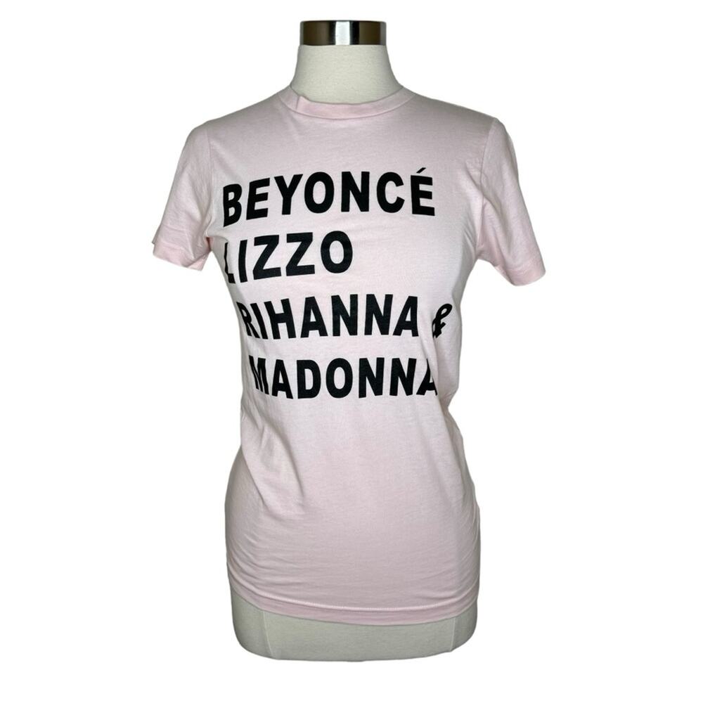 Cali Good Life Beyoncé Lizzy Rihanna Madonna Queens  T-Shirt Pink Women's XS NEW